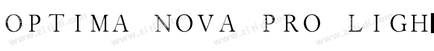 Optima Nova Pro Ligh字体转换